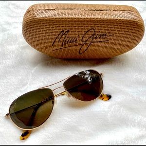 Maui Jim Baby Beach Polarized Aviator Sunglasses